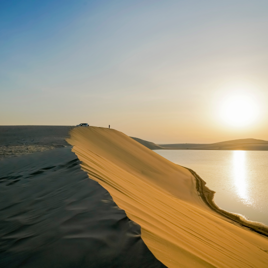Qatar, Doha, inland seae